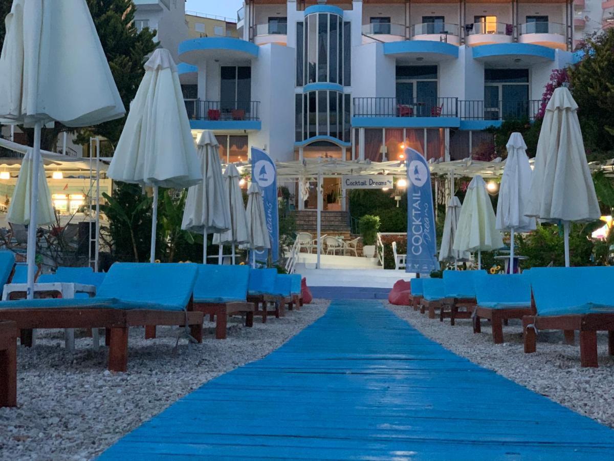 Cocktail & Dreams - Beach Hotel Sarande Bagian luar foto