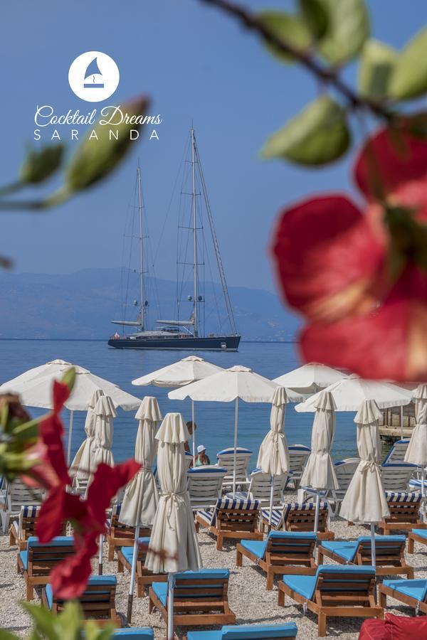 Cocktail & Dreams - Beach Hotel Sarande Bagian luar foto
